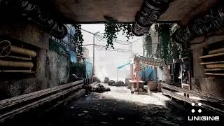 Old China City. Unigine