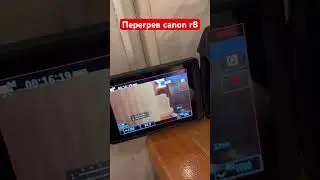 Overheating test canon r8 4k 60p 