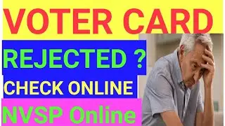How to check VOTER Card Status Online 2020 Hindi