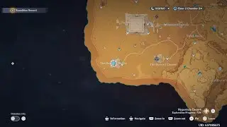 Genshin Impact - The Dune of Magma, Collect Dendro Particles Challenge Chest