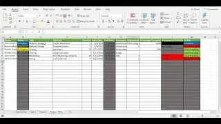 Create a Project Management Template in Excel