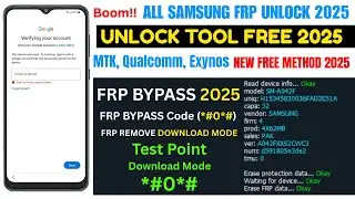 ALL SAMSUNG FRP BYPASS, UNLOCK 2025 | ONE CLICK FRP BYPASS METHOD 2025