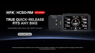 HC50-RM – True Quick-Release Smart Display for Bikes