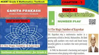 Chapter 3 || Number Play || Part - 4 || Class 6 Maths || GANITA PRAKASH || New Ncert || #class6th