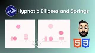 Loading Page Animation | Customized Dev | Create Hypnotic Ellipses and Springs using HTML & CSS