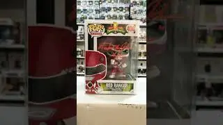 Mighty Morphin Power Rangers Red Ranger FUNKO Pop! Autographed by Austin St. John 
