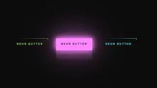 Glowing Neon Button Animation using HTML & CSS | Modern UI Design Tutorial