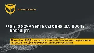 “Я его хочу убить сегодня, да, после корейцев”