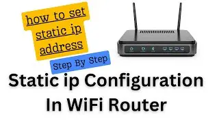 how to setup static ip address in tp link router tp link | how to set static ip address | ip setup