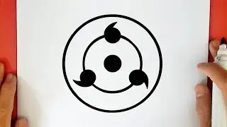 HOW TO DRAW THE SHARINGAN