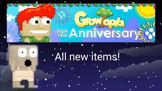Anniversary week all new items | GrowTopia
