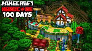 Surviving 100 Days In The Dark Oak Forest In Hardcore Minecraft