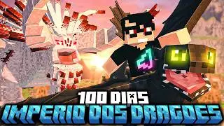 I SURVIVED 100 DAYS IN THE DRAGON EMPIRE IN MINECRAFT - THE MOVIE