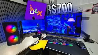 I bought a monitor that cost R$1100 for R$700 on OLX… and look at this! 😳