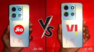 Infinix Note 30 5g Speed Test - Jio True 5g Vs Vodafone 4G - Infinix Note 30 5g Network Test