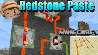 Minecraft Mod [ Redstone Paste ] 1.8 Redstone para las paredes y el techo O.o