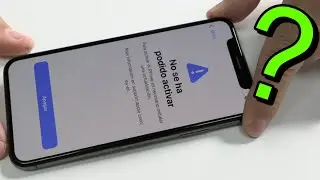 iPhone XS Could Not Be Activated ✅ Definitive Method Well Explained!!