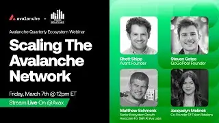 Scaling the Avalanche Network: Quarterly Webinar with Token Relations