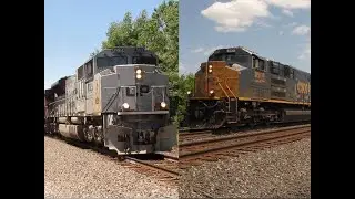 Screaming Locomotives on CSX and NS in Western NY 05/30/2022 and 07/03/2022
