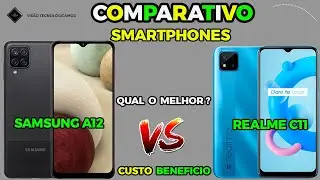 Samsung Galaxy A12 vs Realme c11 || Comparativo de Smartphone