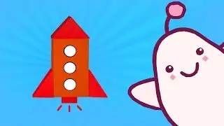 Educational Cartoon Rocket - Drawing songs with Mimi #23