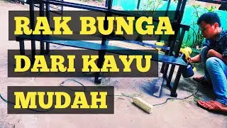 Membuat Rak Bunga Tangga Sederhana