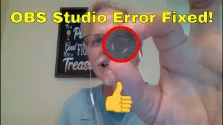SOLVED: OBS Studio Streaming Error |Testing Live from OBS| SUCCESS!