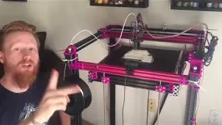 MagentaBot D-Bot Huge CoreXY Build Log - 02 - The Kinematics