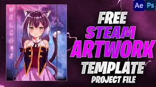 [FREE] BEST STEAM ARTWORK TEMPLATE AFTER EFFECTS PROJECT FILE 2021 ANIMATED #8