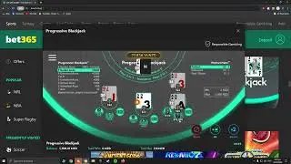 $2 to $10,000 on progressive Blackjack Bet365