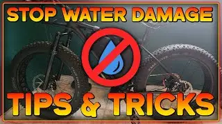 E Bike Waterproofing Tips - How to protect E bike wiring and components from moisture