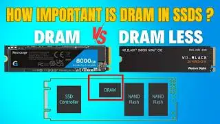 How important is DRAM in SSDs ? What's DRAM Cache ?