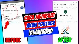 CARA MEMBUAT AKUN YOUTUBE DI HP PEMULA
