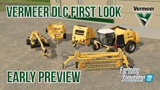 Early Preview of the NEW Vermeer DLC for Farming Simulator 22