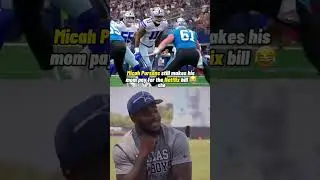 Micah Parsons makes his mom pay for the Netflix bill 😂 #nfl #shorts