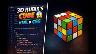 Create a 3D Rubik’s Cube with HTML & CSS 🔥 Step-by-Step Tutorial | Coding for Beginners