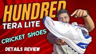 Premium Quality Cricket Shoes 🔥 Hundred Tera Lite Cricket Shoes Review