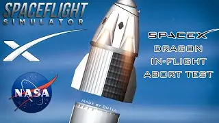 Crew Dragon Launch Escape Demonstration | SFS 1.5