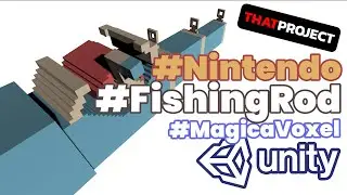 Unity | Make Own Fishing Rod For Game Asset (ft. MagicaVoxel) 