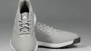 adidas Traxion Lite Max SL Golf Shoes (Grey Two/Silver/Grey Four)