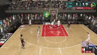 gath glitched-out two-handed alley oop poster