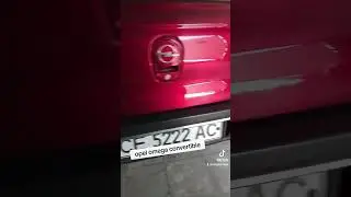 opel omega convertible limited