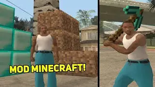 Mod MINECRAFT di GTA San Andreas