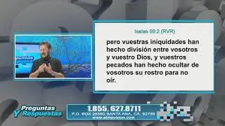 Y VUESTROS PECADOS HAN HECHO OCULTAR DE VOSOTROS SU ROSTRO PARA NO OIR..
