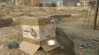 metal gear solid v командир! коробка только что пошевелилась!