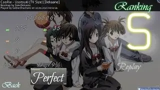 OSU! CooRie - Usotsuki (TV Size) [Dekaane] S