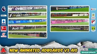 New Update Animated Adboards V3 AIO Season 25/26 + Installation & Review - PES 21 & FL 25
