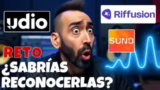 ¿SABRÍAS Reconocer Con Qué IA Se Han Creado Estas Canciones? ¡RETO Auditivo!