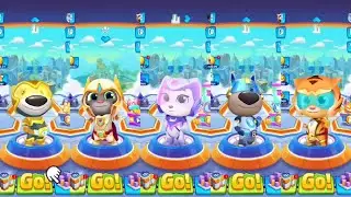 Talking Tom Hero Dash Gameplay Android ios
