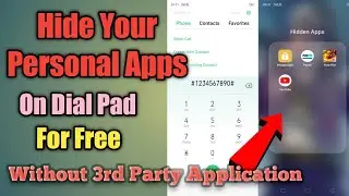Best Hidden Trick For Android Hide Your Personal Application In Dial Pad || Hide Apps || Tech2Hack